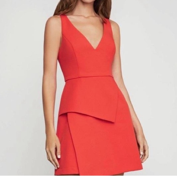 BCBGMAXAZRIA Poinsettia Dress – Elegant & Chic 🌺 - Picture 1 of 5
